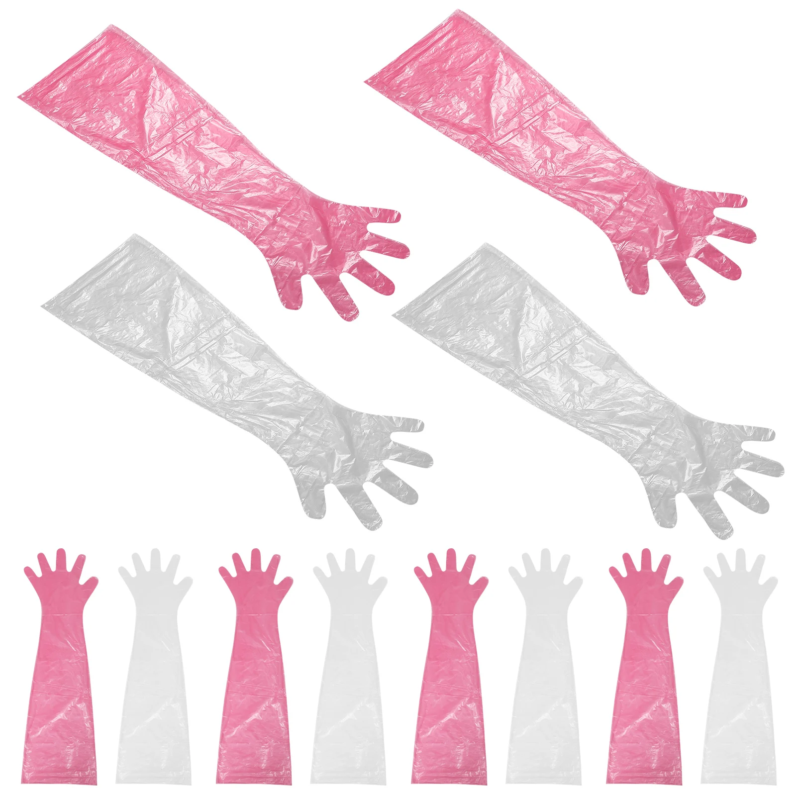 100pcs Veterinary Long Arm Gloves Disposable Plastic Shoulder Length For Animal Handling Cattle Protection Field Dressing Deer
100pcs Veterinary Long Arm Gloves Disposable Plastic Shoulder Length For Animal Handling Cattle Protection Field Dressing Deer