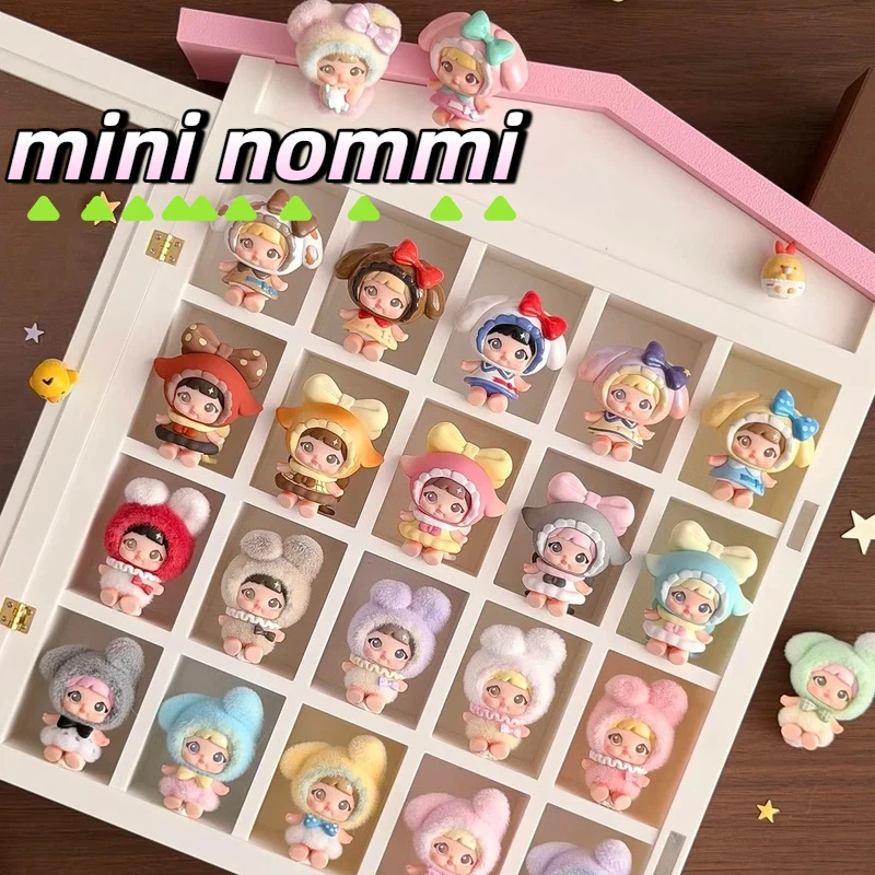 Nommi Flocked Blind Box Mini Figurine Sweetheart Plan Series Desktop Ornament Home Decoration Collection Gift For Female
Nommi Flocked Blind Box Mini Figurine Sweetheart Plan Series Desktop Ornament Home Decoration Collection Gift For Female