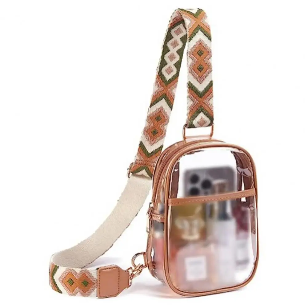 Clear Chest Purse Bag Large Capacity Adjustable Shoulder Strap Zipper Waterproof Phone Glasses Crossbody Bag for Women
Clear Chest Purse Bag Large Capacity Adjustable Shoulder Strap Zipper Waterproof Phone Glasses Crossbody Bag for Women