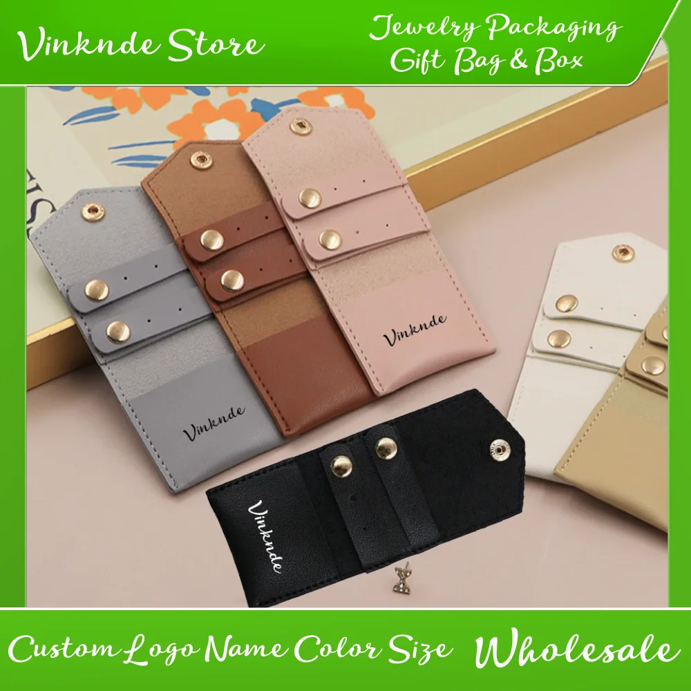 Custom Logo PU Leather Travel Jewelry Organizer Roll Bag with Snap Multi Functional Mini Earring Ring Necklace Pouch for Storage
Custom Logo PU Leather Travel Jewelry Organizer Roll Bag with Snap Multi Functional Mini Earring Ring Necklace Pouch for Storage