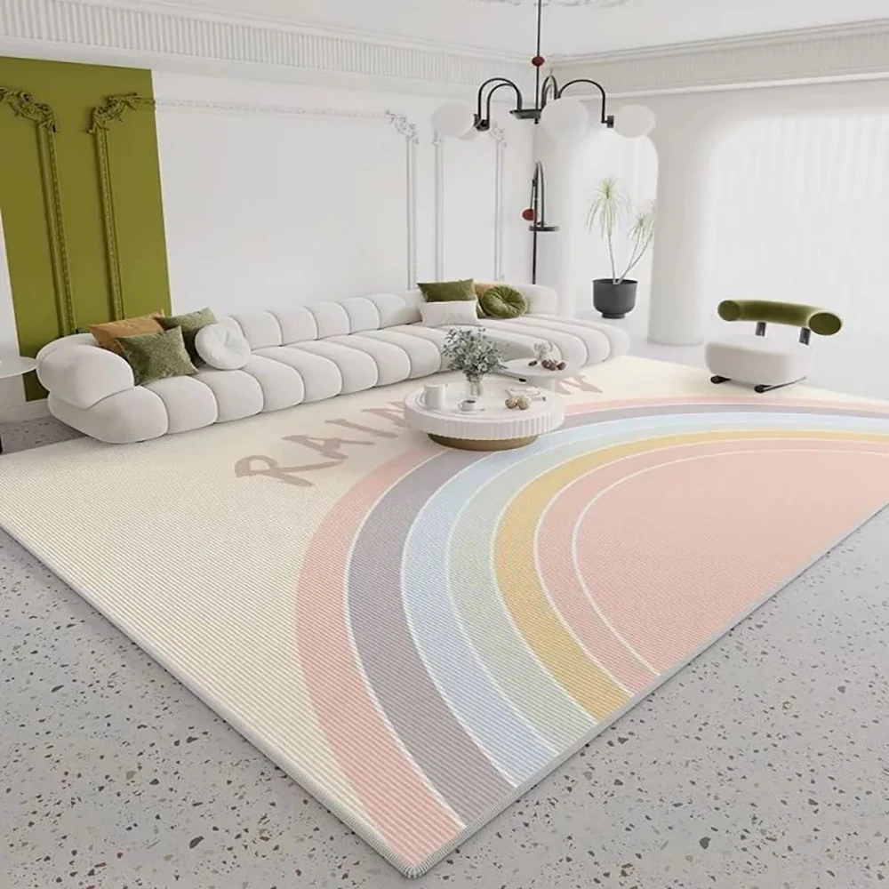 VIKAMA Fresh INS Style Loop-Pile Rug - Ultra-Thin, Stain-Resistant, Non-Slip Carpet for Living Room & Coffee Table, Soft Mat
VIKAMA Fresh INS Style Loop-Pile Rug - Ultra-Thin, Stain-Resistant, Non-Slip Carpet for Living Room & Coffee Table, Soft Mat