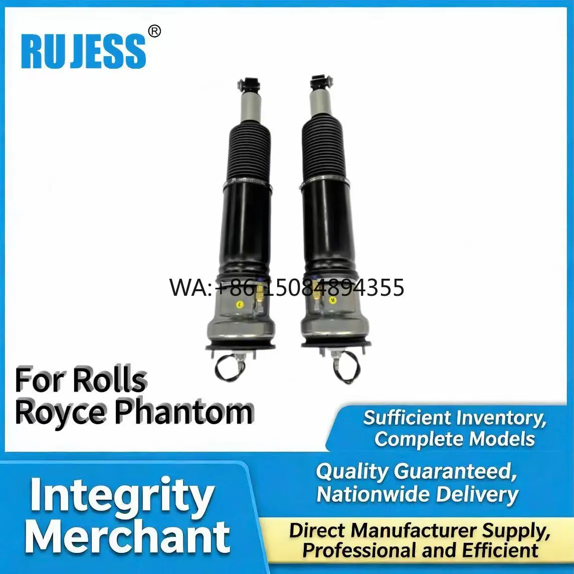 High quality Rear Left and Right Air Suspension Shock Absorber For Rolls Royce Phantom OEM 37106785171 37106785172
High quality Rear Left and Right Air Suspension Shock Absorber For Rolls Royce Phantom OEM 37106785171 37106785172