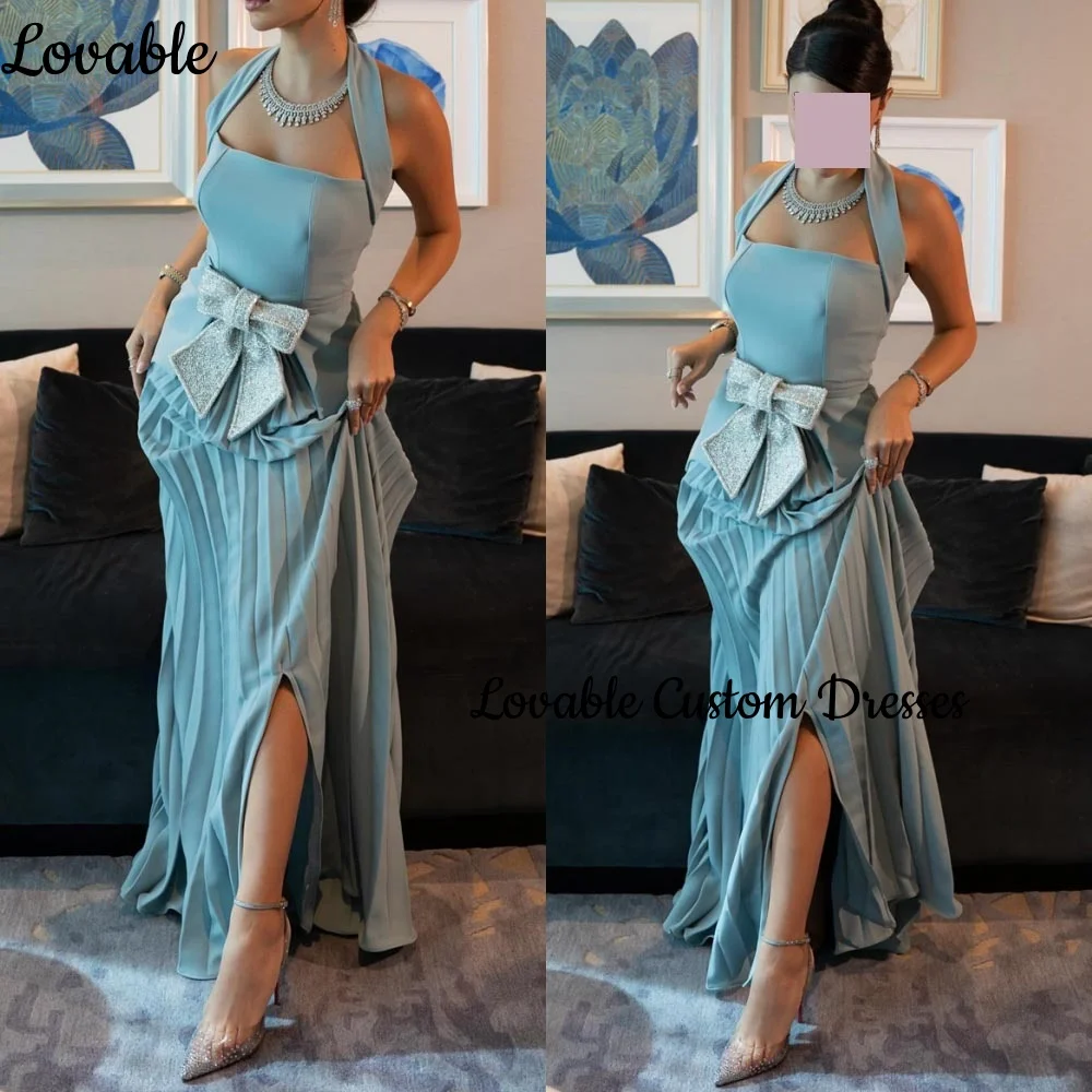 Вечерние платья по индивидуальному заказу, трапециевидное платье длиной до пола с высоким разрезом, женское элегантное роскошное платье с рюшами на молнии без рукавов فستان حفلا
Вечерние платья по индивидуальному заказу, трапециевидное платье длиной до пола с высоким разрезом, женское элегантное роскошное платье с рюшами на молнии без рукавов فستان حفلا