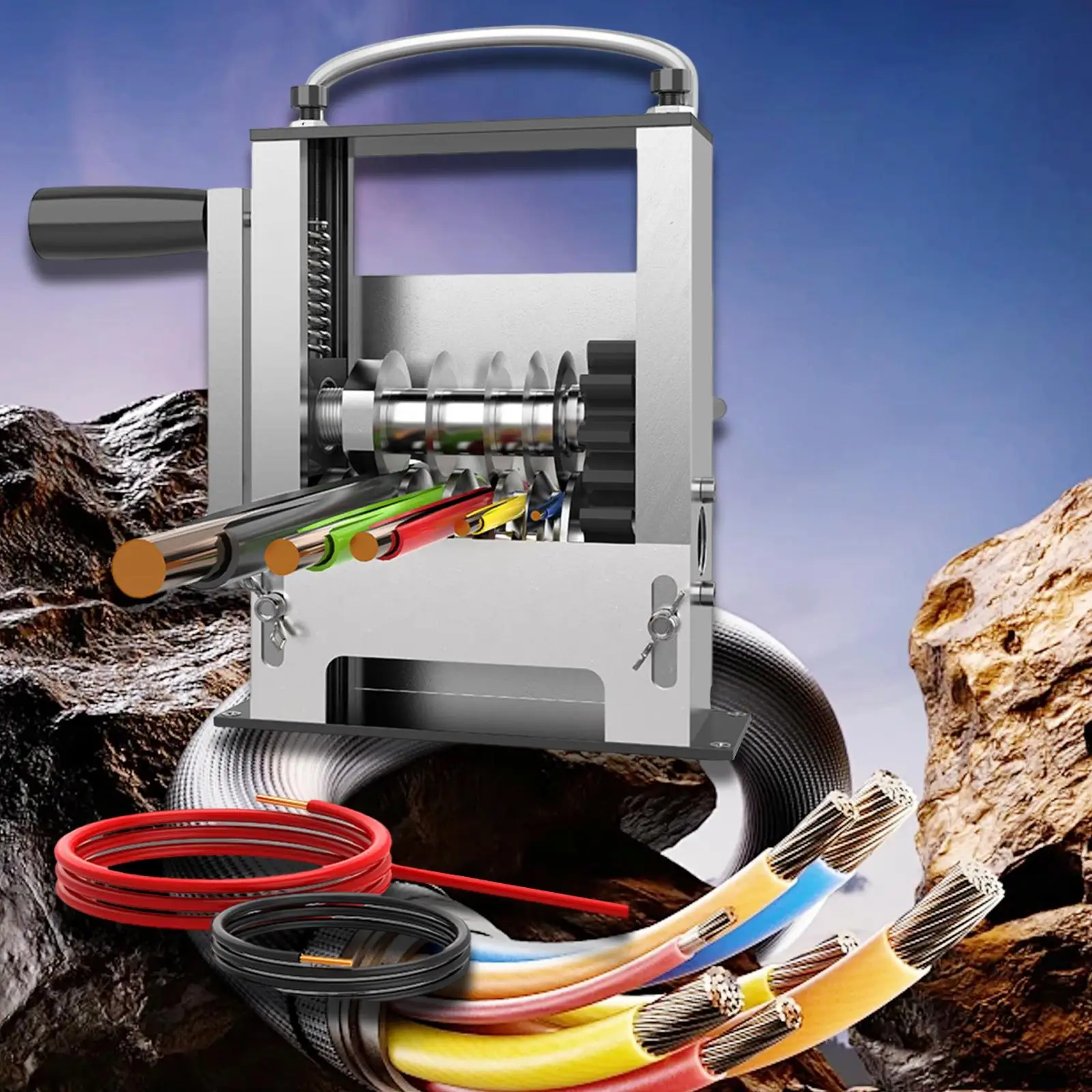 Машина для зачистки проводов Регулируемая рукоятка Эргономичная машина для зачистки проводов
Машина для зачистки проводов Регулируемая рукоятка Эргономичная машина для зачистки проводов