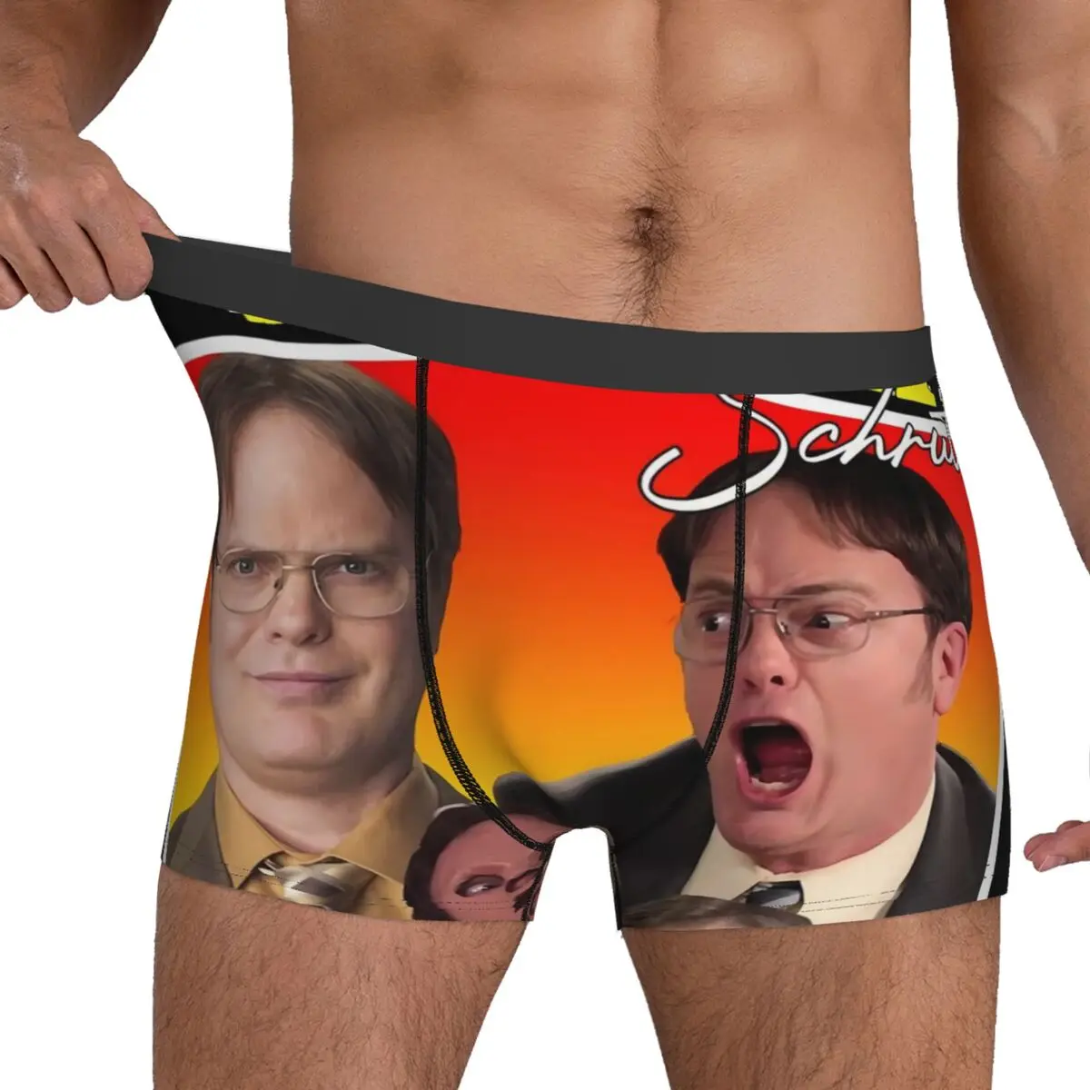 Нижнее белье Dwight Schrute, забавные мужские шорты, трусы, милые боксеры, популярные сублимационные трусы больших размеров
Нижнее белье Dwight Schrute, забавные мужские шорты, трусы, милые боксеры, популярные сублимационные трусы больших размеров
