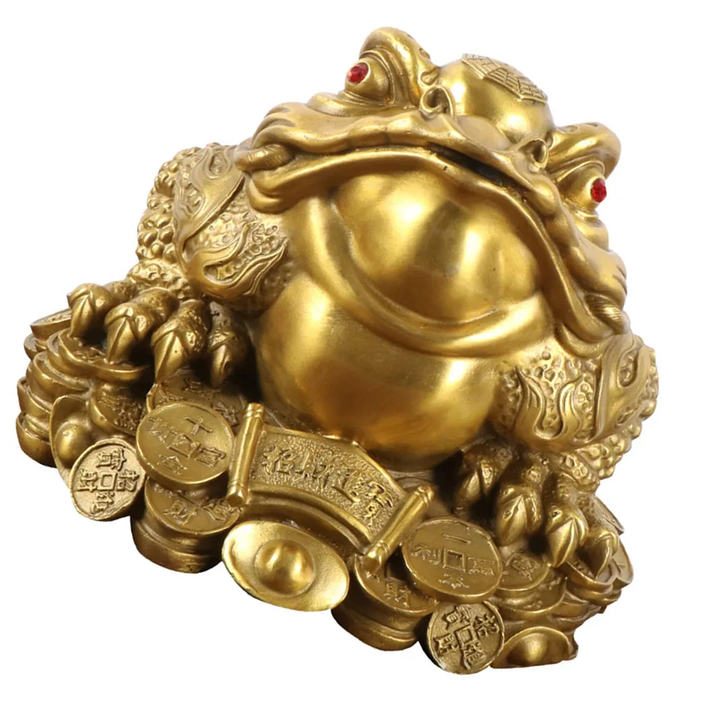Copper Toad Statue Wealth Frogs Decoration Money Toad Ornament Office Car Home Desk Elegant Lifestyle Compact Size
Copper Toad Statue Wealth Frogs Decoration Money Toad Ornament Office Car Home Desk Elegant Lifestyle Compact Size