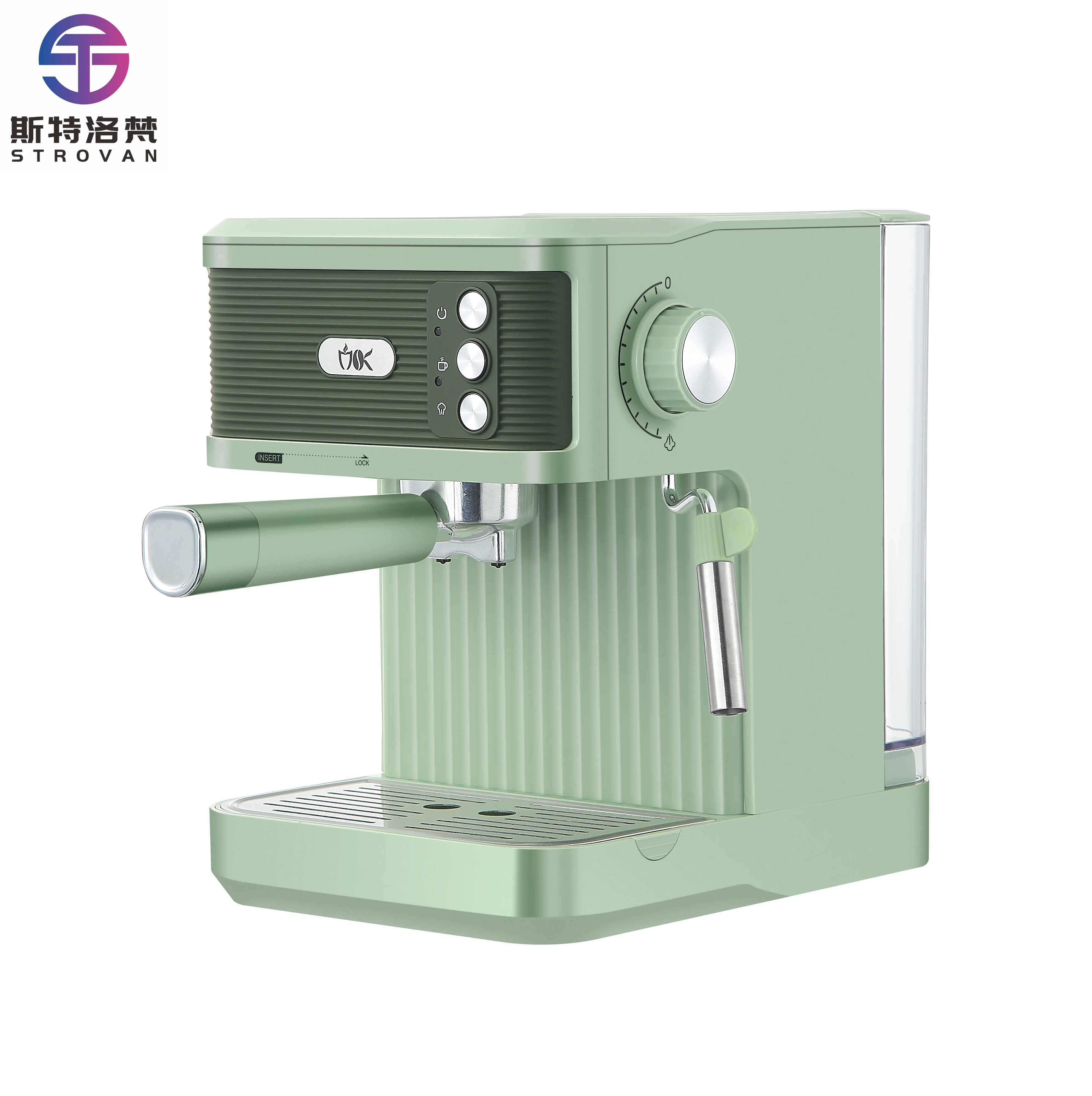 STLF Professional Automatic Espresso Machine Electric Coffee Brewer with Stainless Steel Housing for Hotels and s
STLF Professional Automatic Espresso Machine Electric Coffee Brewer with Stainless Steel Housing for Hotels and s