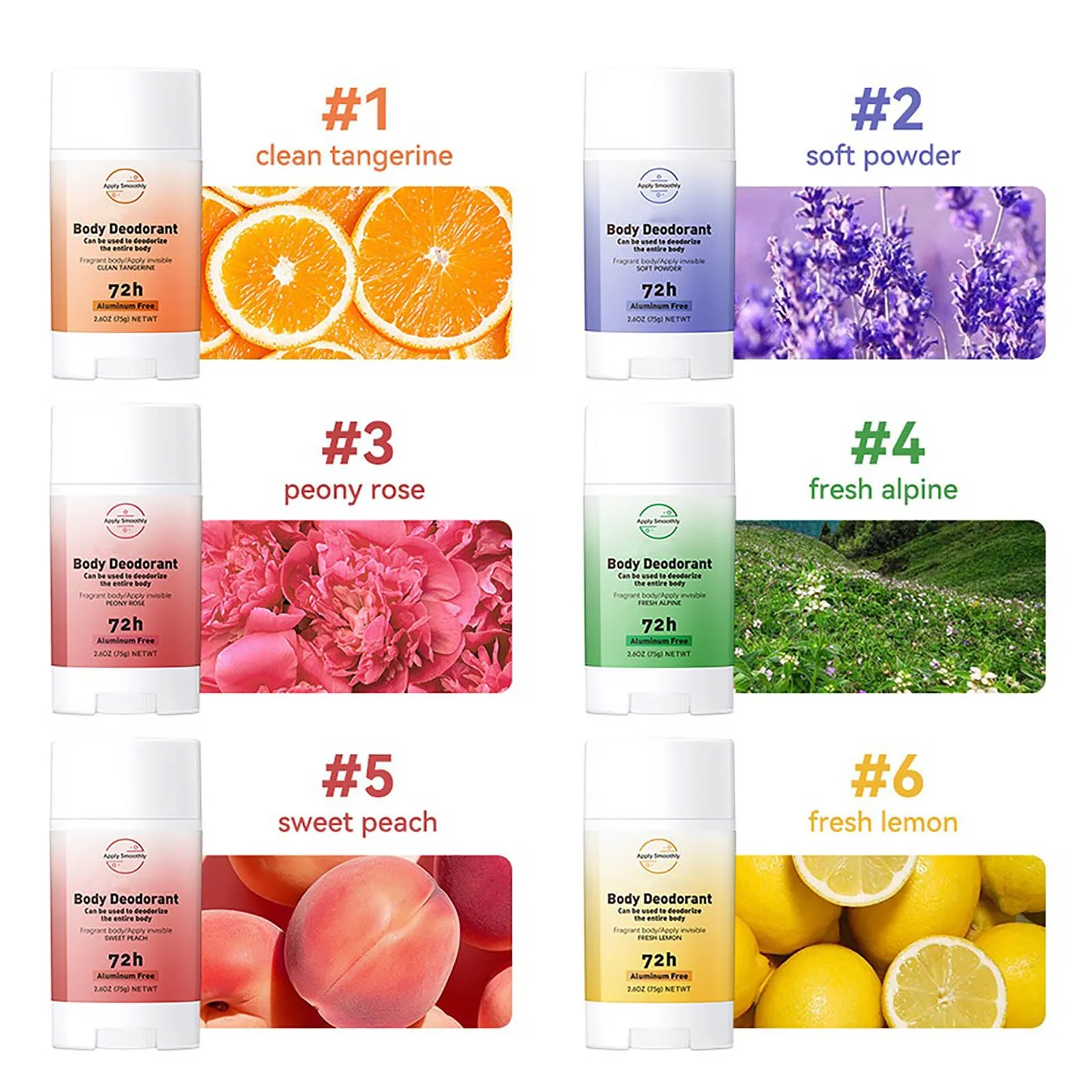 Natural Body Deodorant Balm for Men & Women - Long-Lasting Odor Elimination & Sweat Protection for All-Day Freshness, pH-Balance
Natural Body Deodorant Balm for Men & Women - Long-Lasting Odor Elimination & Sweat Protection for All-Day Freshness, pH-Balance