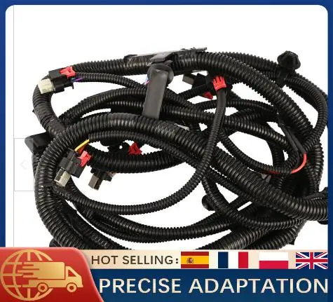 1PC Front Bumper Wiring Harness Black Cable With Sensor Fog Lamp Connector Replacement For Tesla Model Y 2021-2022 1489045-00-C
1PC Front Bumper Wiring Harness Black Cable With Sensor Fog Lamp Connector Replacement For Tesla Model Y 2021-2022 1489045-00-C