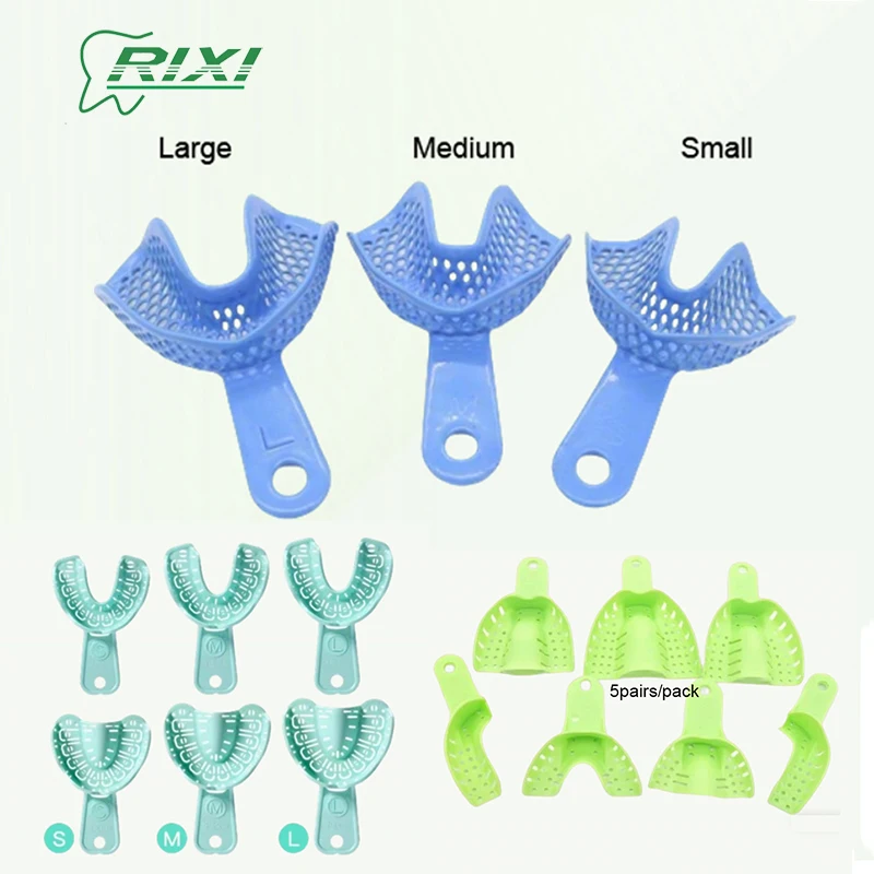 RIXI Green Autoclavable Plastic Dental Impression Tray Dentist Oral Material Tool Steel Plastic Autoclavable Impression Tray
RIXI Green Autoclavable Plastic Dental Impression Tray Dentist Oral Material Tool Steel Plastic Autoclavable Impression Tray