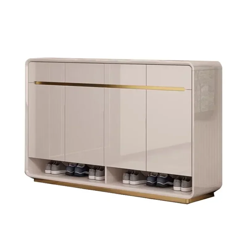 Light luxury home shoe cabinet, simple shoe cabinet at home door, new cream wind solid wood paint cabinet
Light luxury home shoe cabinet, simple shoe cabinet at home door, new cream wind solid wood paint cabinet