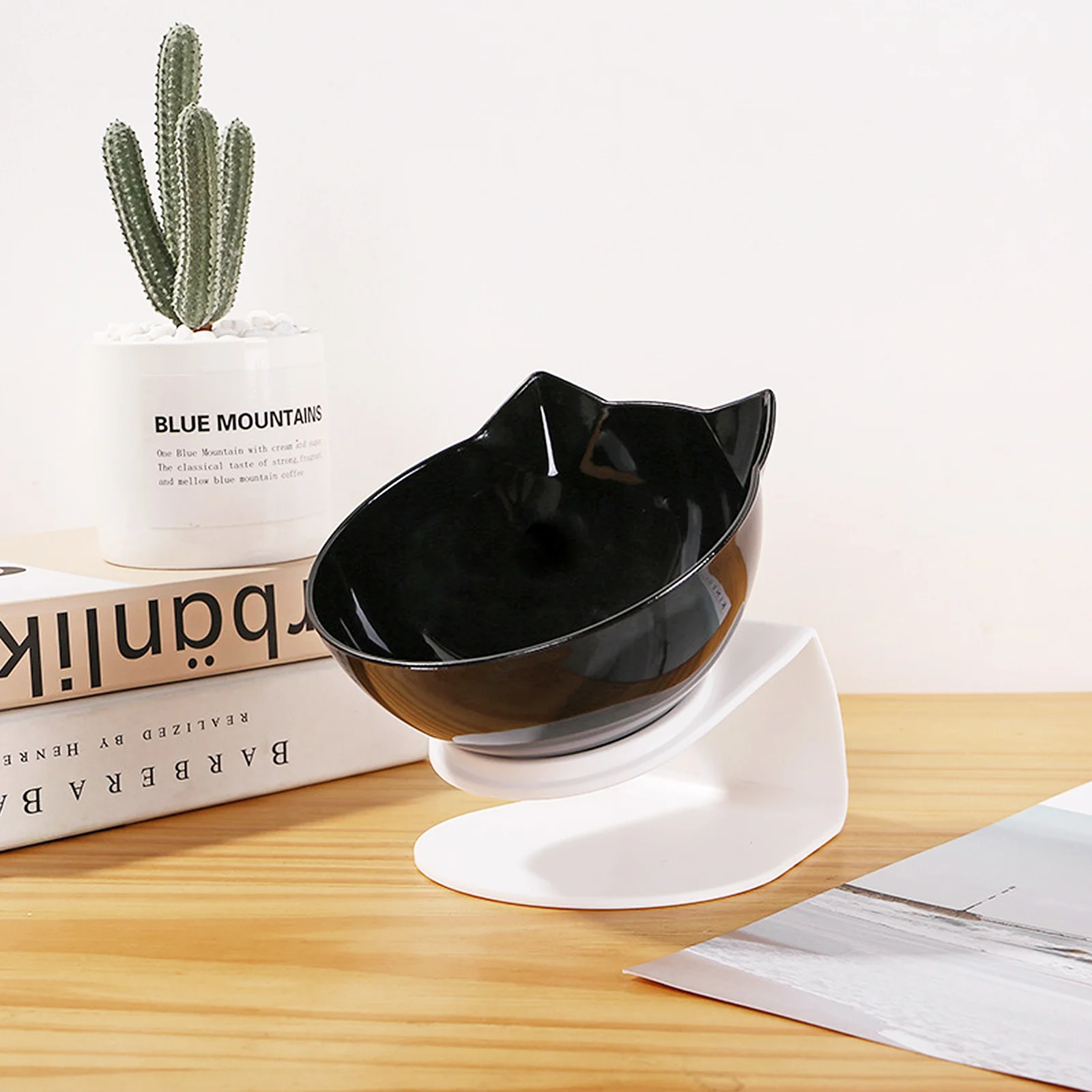 Plastic Elevated Pet Feeder Bowl Neck Protecting Tilted Feeding Bowl for Dogs Cats Puppies Kittens Dry Wet Food
Plastic Elevated Pet Feeder Bowl Neck Protecting Tilted Feeding Bowl for Dogs Cats Puppies Kittens Dry Wet Food