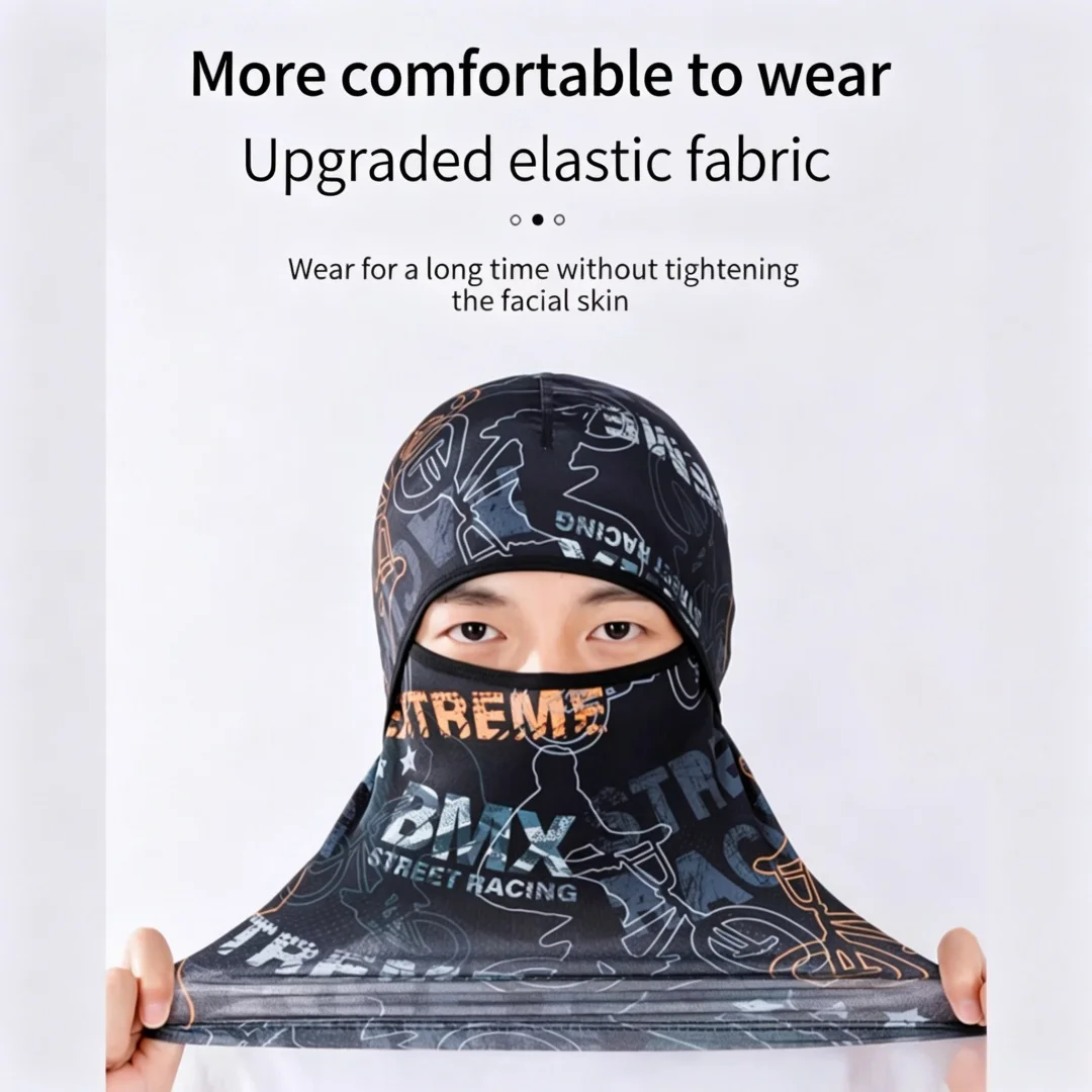 Sports Face Mask Cool Summer Ice Silk Cycling Full Face Hat – Sun Protection and UV Protection Head Mounted Equipment
Sports Face Mask Cool Summer Ice Silk Cycling Full Face Hat – Sun Protection and UV Protection Head Mounted Equipment