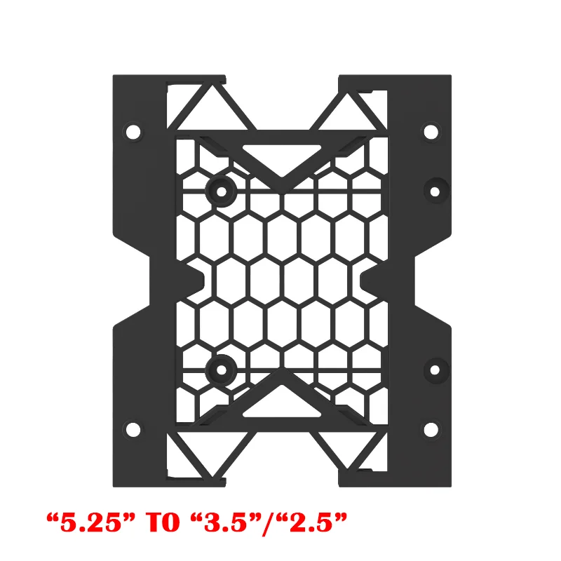 desktop case Optical drive bit hard disk bracket 5.25" To 3.5" 2.5" cooling fan bracket HDD Adapter SSD Hard Drive Tray Bracket 
desktop case Optical drive bit hard disk bracket 5.25" To 3.5" 2.5" cooling fan bracket HDD Adapter SSD Hard Drive Tray Bracket