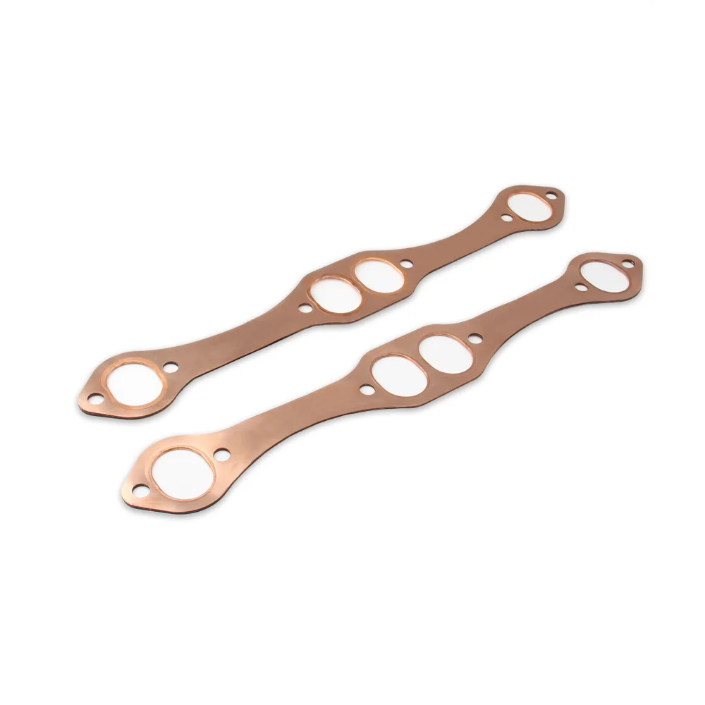 A Pair SBC Oval Port Copper Header Exhaust Gasket Seal for Chevy SB 327 305 350 383 Reusable Exhaust Manifold Gasket Set
A Pair SBC Oval Port Copper Header Exhaust Gasket Seal for Chevy SB 327 305 350 383 Reusable Exhaust Manifold Gasket Set