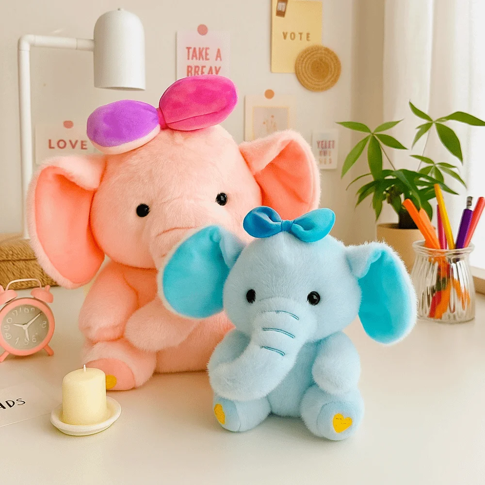 Cute Long Nose Elephant Plush Doll Gray Soft Cartoon Elephant Plush Toys Plushie Creative Kawaii Animal Stuffed Toys Home Decor
Cute Long Nose Elephant Plush Doll Gray Soft Cartoon Elephant Plush Toys Plushie Creative Kawaii Animal Stuffed Toys Home Decor