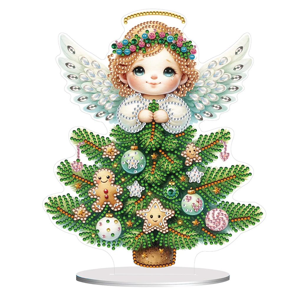 Acrylic Diamonds Painting Desktop Decorations Special Shape+Round Little Angel Desktop Diamond Art Kits for Office Desktop Decor
Acrylic Diamonds Painting Desktop Decorations Special Shape+Round Little Angel Desktop Diamond Art Kits for Office Desktop Decor