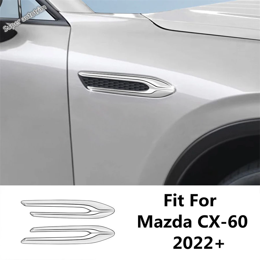For Mazda CX-60 2022 2023 2024 Car Door Body Side Leaf Panel Decoration Cover Trim ABS Black / Carbon Fiber Accessories Exterior
For Mazda CX-60 2022 2023 2024 Car Door Body Side Leaf Panel Decoration Cover Trim ABS Black / Carbon Fiber Accessories Exterior