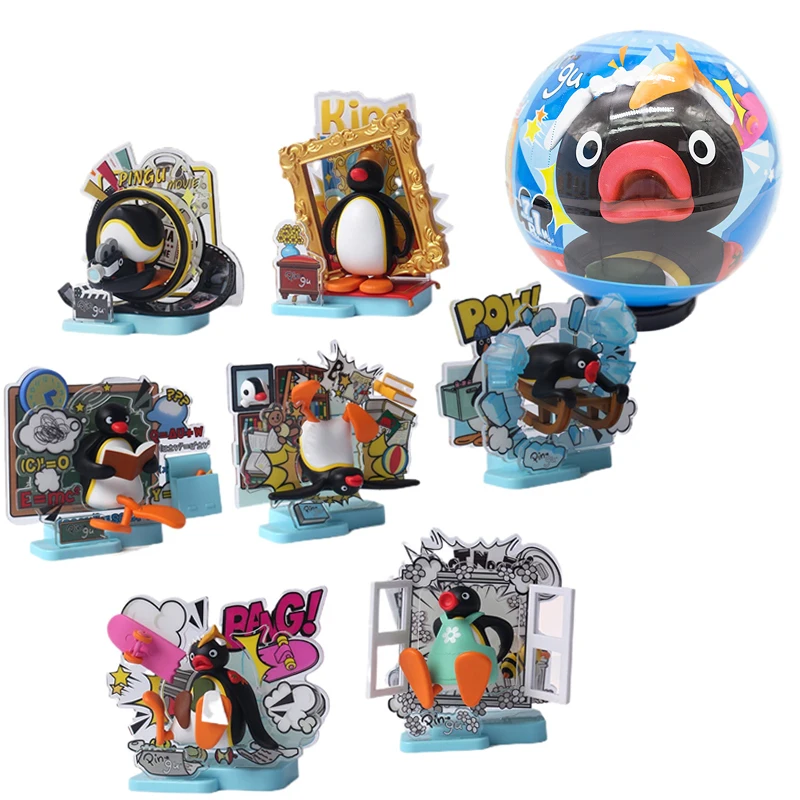 Genuine Pingus The Penguin Family Capsule Toys Micro-Theatre Series Blind Boxes Trendy Toy Figurines and Desk Ornaments
Genuine Pingus The Penguin Family Capsule Toys Micro-Theatre Series Blind Boxes Trendy Toy Figurines and Desk Ornaments