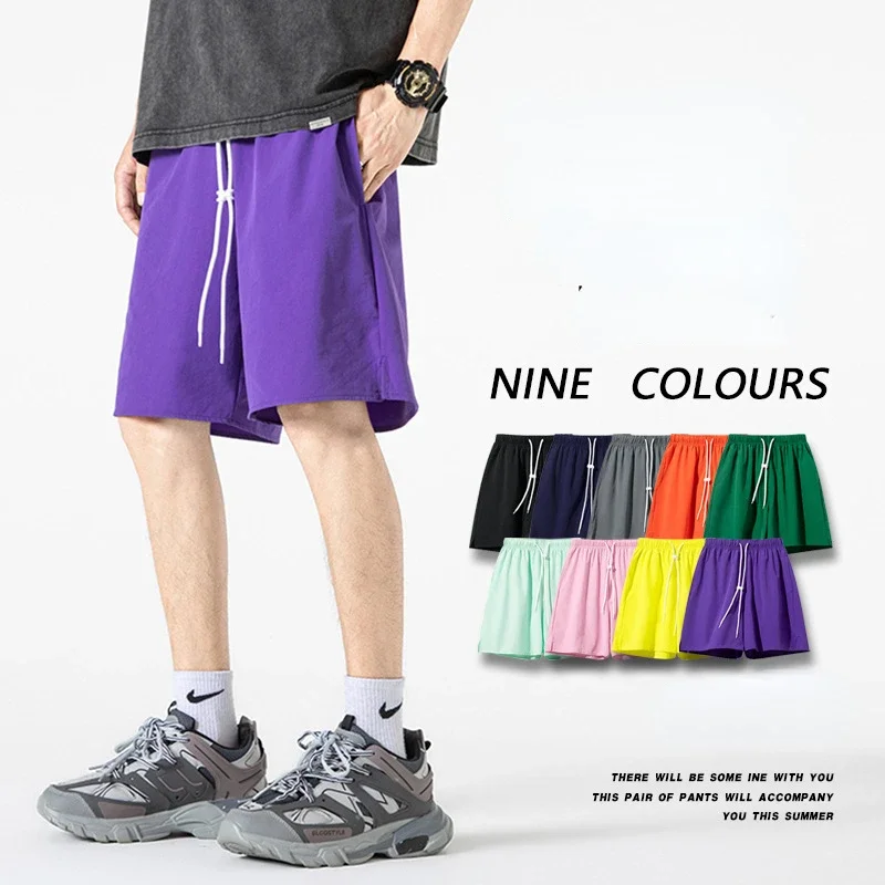 2026New Summer Ice Silk Shorts for Men Thin Breathable Elastic Light and Thin Quarter Shorts for Couples Outdoor Quarter Shorts
2026New Summer Ice Silk Shorts for Men Thin Breathable Elastic Light and Thin Quarter Shorts for Couples Outdoor Quarter Shorts