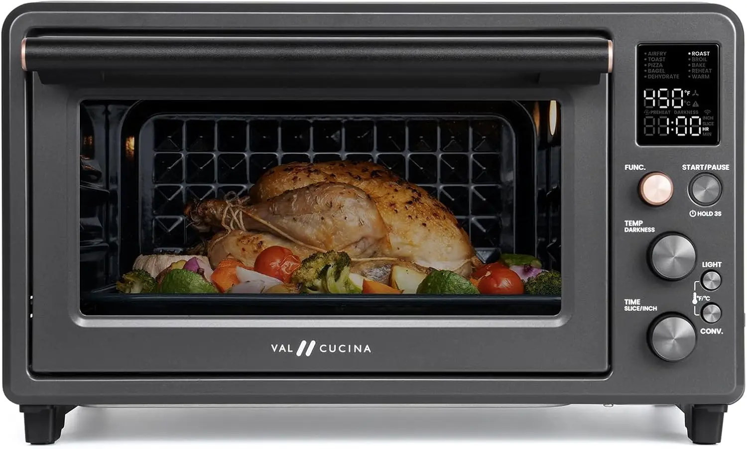 10 In 1 Countertop Convection Oven Combo Infrared Heating Non Toxic Enamel Interior Fits 12 Inch Pizza 6 Slice Toast Easy Clean
10 In 1 Countertop Convection Oven Combo Infrared Heating Non Toxic Enamel Interior Fits 12 Inch Pizza 6 Slice Toast Easy Clean