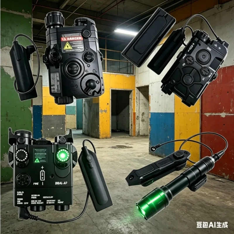 OGL PEQ-15 DBAL-A2 Model Battery Box Green LED Flashlight Strobe Pressure Tail Switch Rail Toy Accessories
OGL PEQ-15 DBAL-A2 Model Battery Box Green LED Flashlight Strobe Pressure Tail Switch Rail Toy Accessories