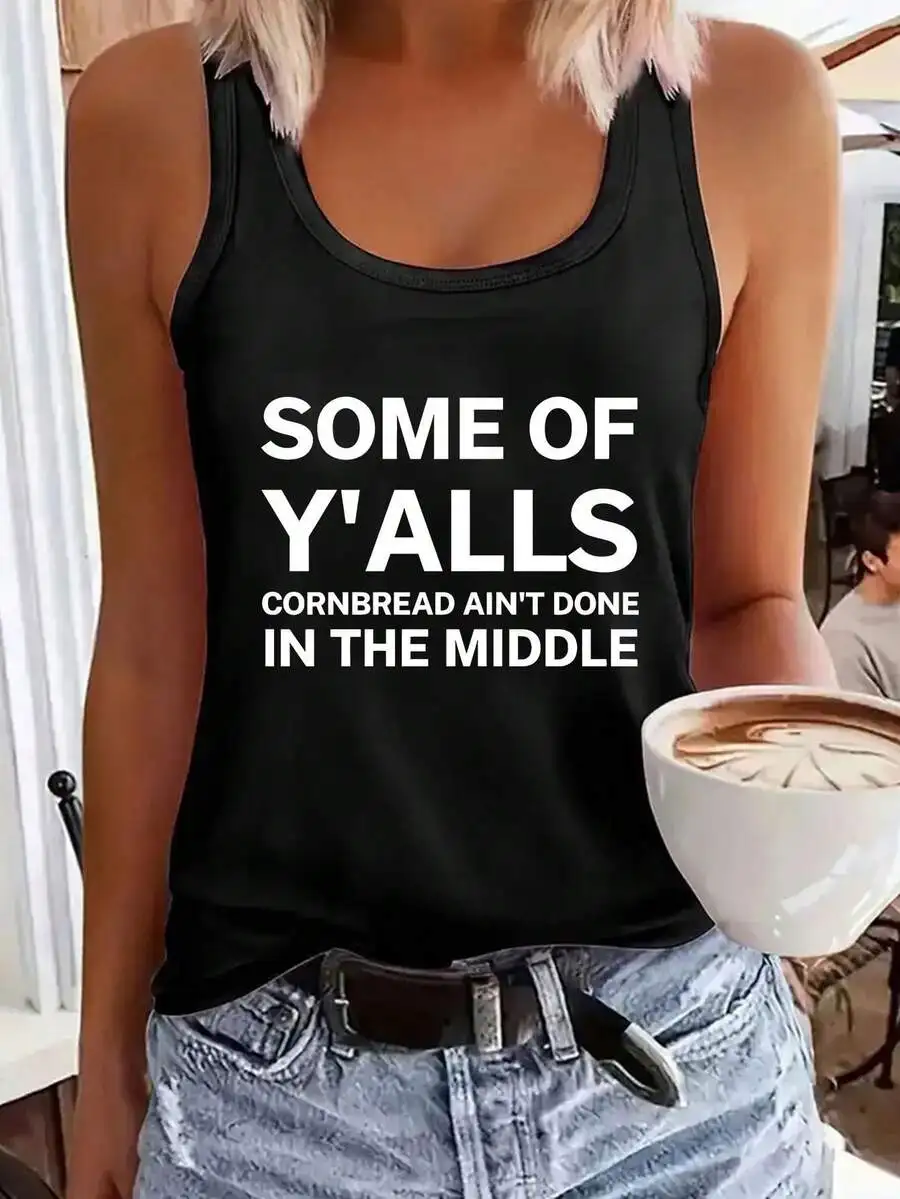 Black Plus Size Sleeveless Tank Top With Graphic Print Casual Relaxed Fit Crew Neck
Black Plus Size Sleeveless Tank Top With Graphic Print Casual Relaxed Fit Crew Neck