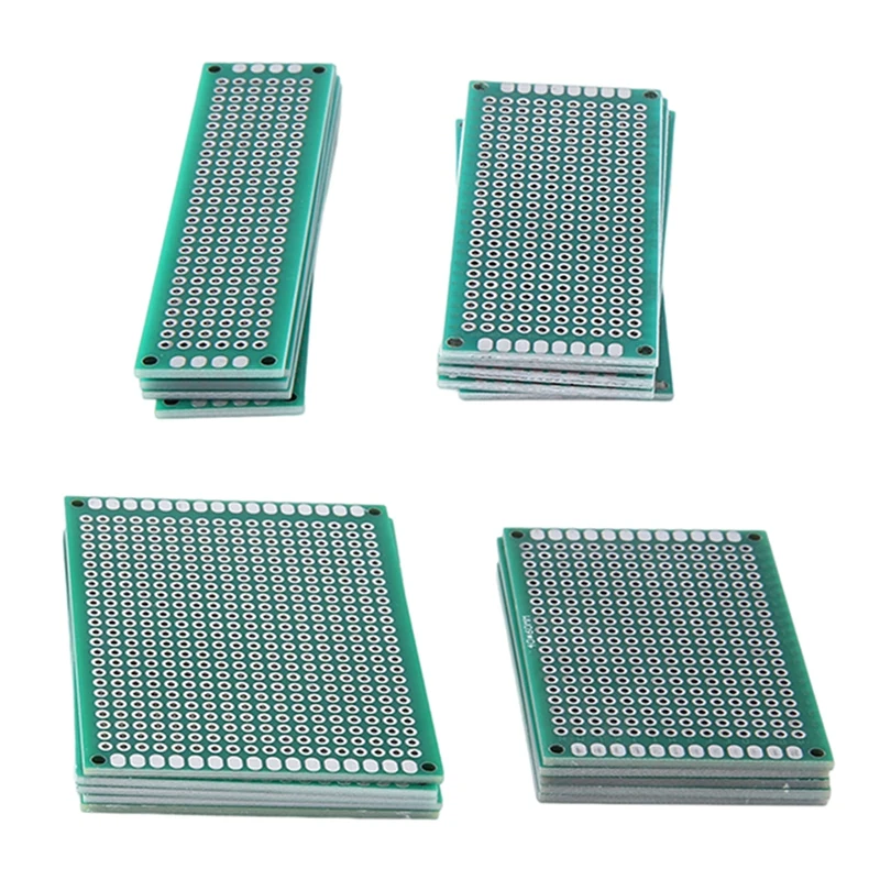 20Pcs Double-Sided Spray Paint Pcb Board Prototype Kit Dual Panel Kit For Diy 4 Sizes
20Pcs Double-Sided Spray Paint Pcb Board Prototype Kit Dual Panel Kit For Diy 4 Sizes