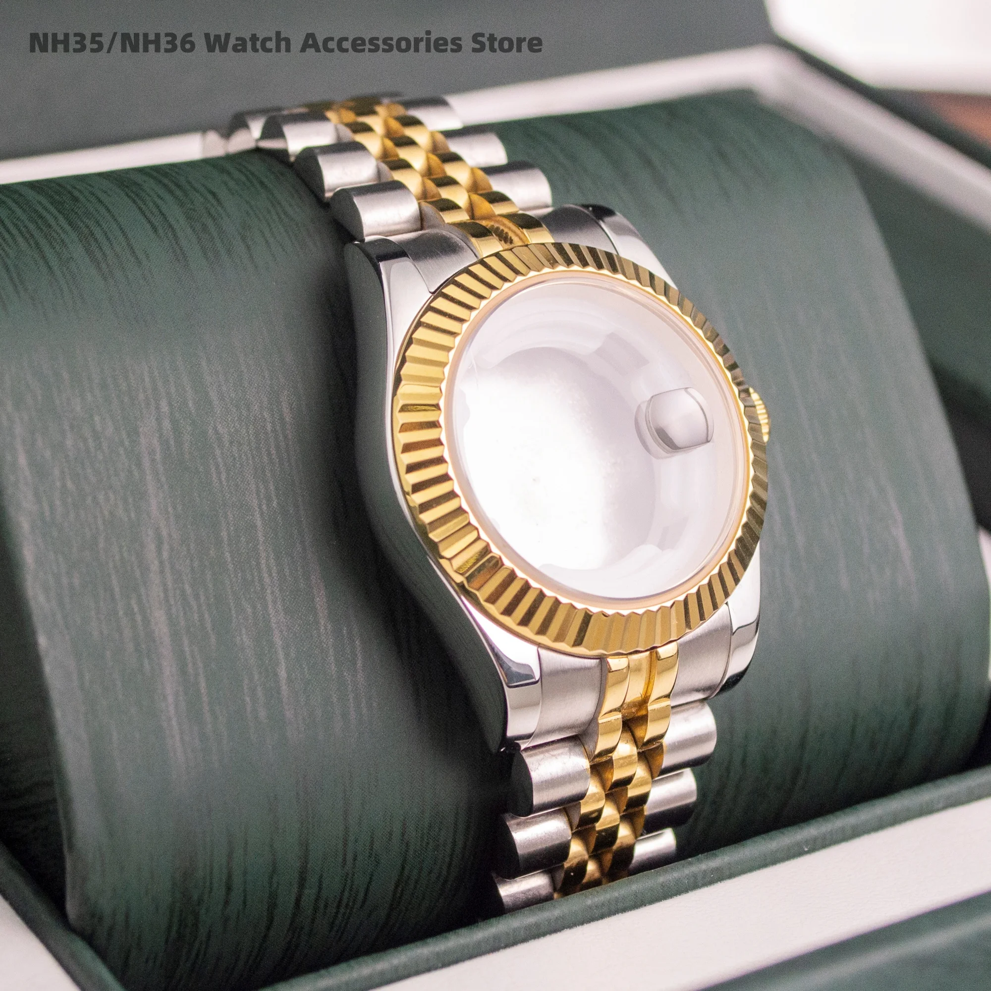 NH05 NH36 Case Stainless Steel Sapphire Glass Watch Case For NH05 NH06 Automatic Movement Watch Parts 33mm Watch Case
NH05 NH36 Case Stainless Steel Sapphire Glass Watch Case For NH05 NH06 Automatic Movement Watch Parts 33mm Watch Case
