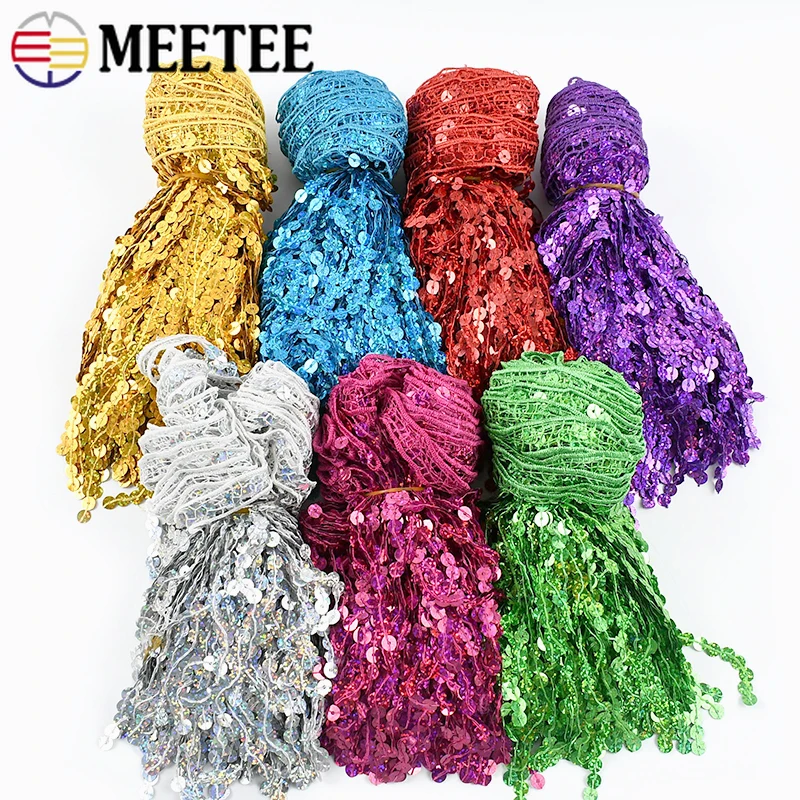 6Yards Meetee 15cm Sequin Fringe Tassels Lace Trim Decorative Trimmings Stitching Latin Dress Tassel Fringes Sewing Accessories
6Yards Meetee 15cm Sequin Fringe Tassels Lace Trim Decorative Trimmings Stitching Latin Dress Tassel Fringes Sewing Accessories