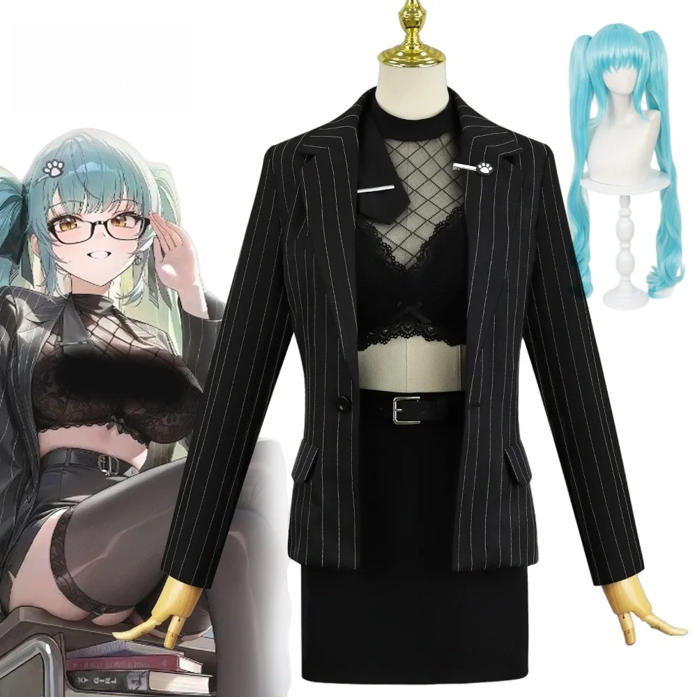 Goddess of Victory NIKKE Arcana Cosplay Costumes Wig Full Set
Goddess of Victory NIKKE Arcana Cosplay Costumes Wig Full Set
