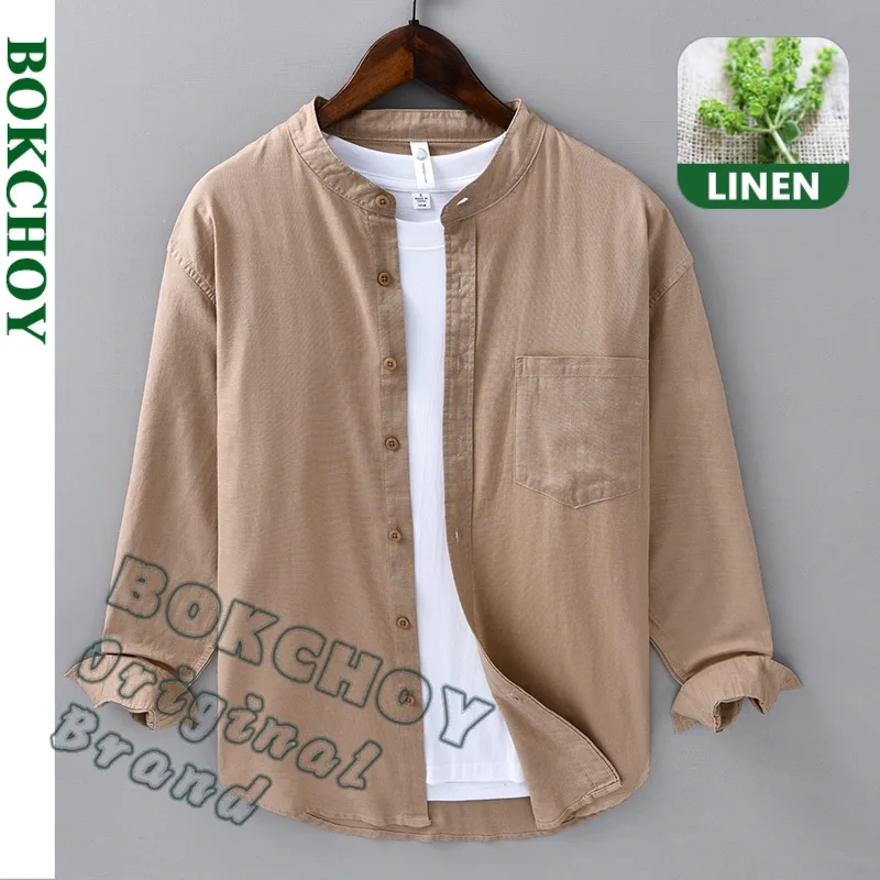 2025 Spring Summer New Simple Casual Cotton Long Sleeve Shirts for Men Clothing Breathable Solid Color Male Shirts DC202
2025 Spring Summer New Simple Casual Cotton Long Sleeve Shirts for Men Clothing Breathable Solid Color Male Shirts DC202