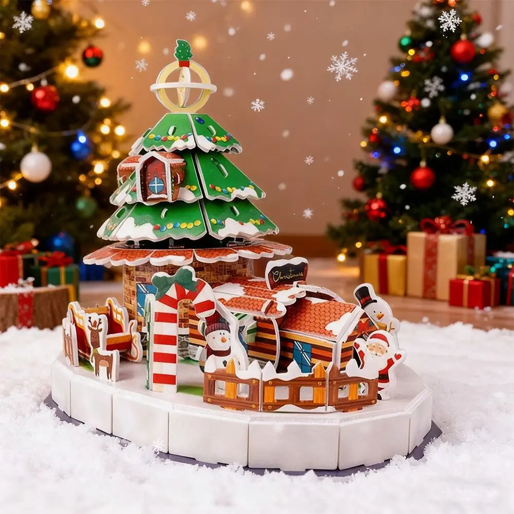 Креативная ручная сборка, Рождественская 3D-головоломка, модель дома, обучающие игрушки ручной работы, образовательная бумага, Рождественский подарок
Креативная ручная сборка, Рождественская 3D-головоломка, модель дома, обучающие игрушки ручной работы, образовательная бумага, Рождественский подарок