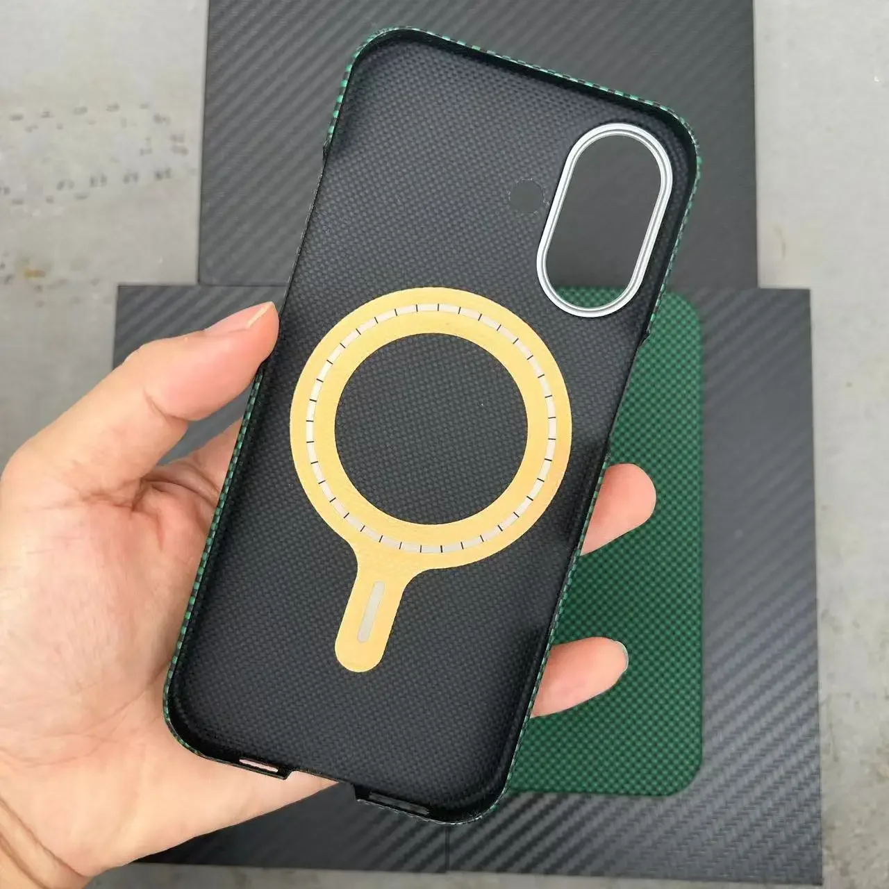 Для iPhone 17 Air 16 Pro Max/16 Pro/16 Магнитный чехол из углеродного волокна Магнитный чехол из арамидного волокна с жесткой рамкой Чехлы Magsafe
Для iPhone 17 Air 16 Pro Max/16 Pro/16 Магнитный чехол из углеродного волокна Магнитный чехол из арамидного волокна с жесткой рамкой Чехлы Magsafe