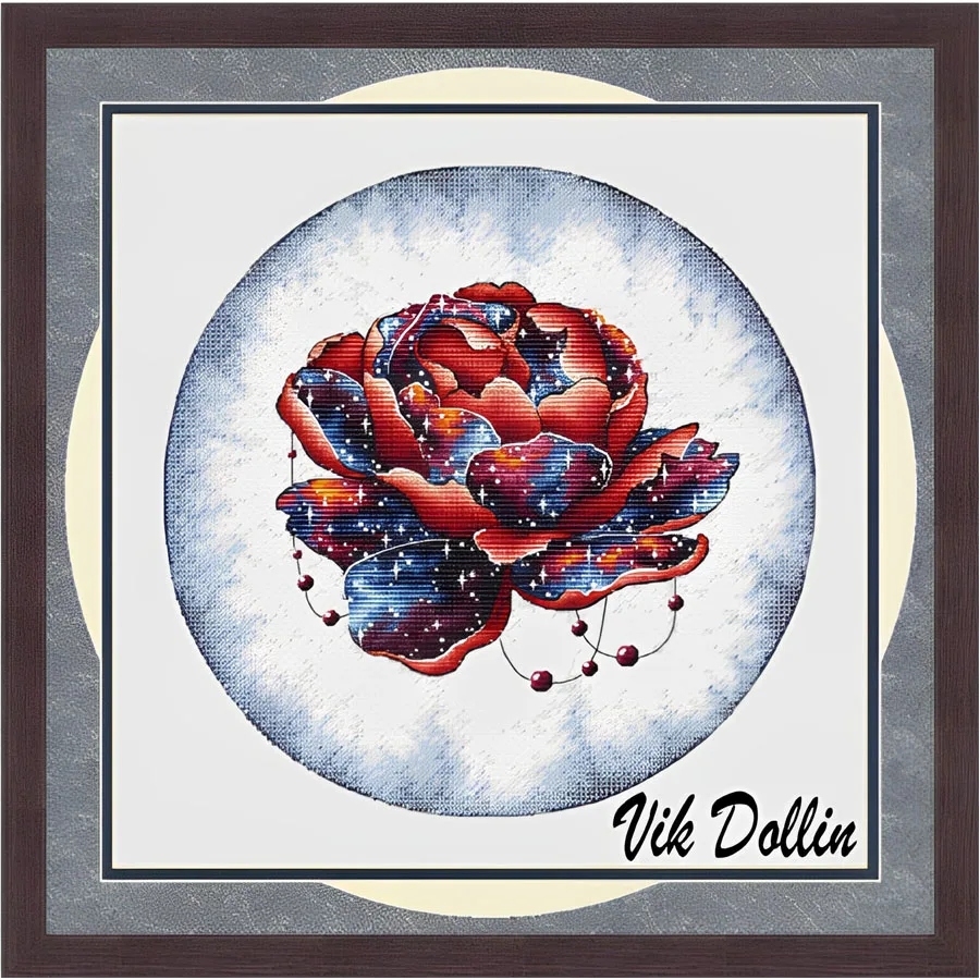 MM Counted Cross Stitch Kit Space flower Handmade Needlework For Embroidery 14ct Cross Stitch
MM Counted Cross Stitch Kit Space flower Handmade Needlework For Embroidery 14ct Cross Stitch