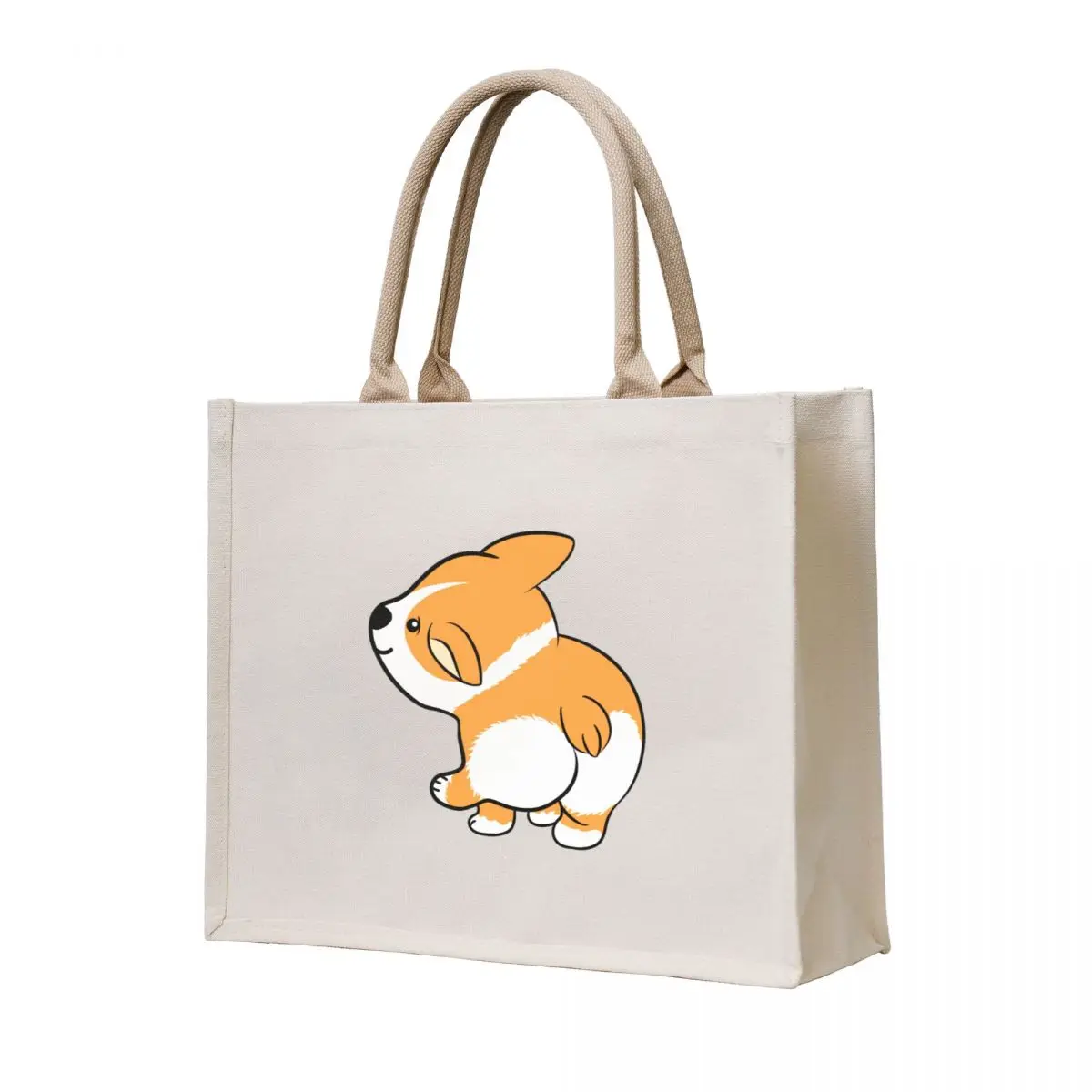 Cute Corgi Tote Bag shopper bags bags luxury women bags for women 
Cute Corgi Tote Bag shopper bags bags luxury women bags for women