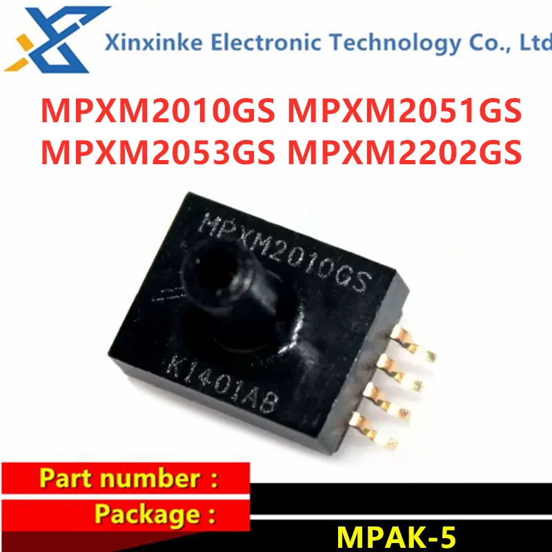 MPXM2010GS MPXM2051GS MPXM2053GS MPXM2202GS MPAK-5 Board Mount Pressure Sensors M-PAK PORTED
MPXM2010GS MPXM2051GS MPXM2053GS MPXM2202GS MPAK-5 Board Mount Pressure Sensors M-PAK PORTED