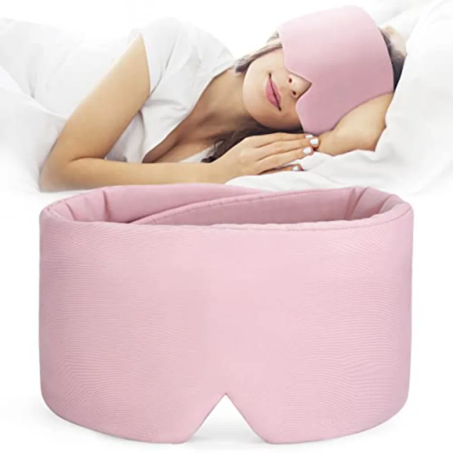 FRESHME Cotton Sleep Mask Blackout - Handmade Eye Mask for Sleeping Eye Shade Cover Sleep Mask for Women Men Girl Soft and Brea
FRESHME Cotton Sleep Mask Blackout - Handmade Eye Mask for Sleeping Eye Shade Cover Sleep Mask for Women Men Girl Soft and Brea