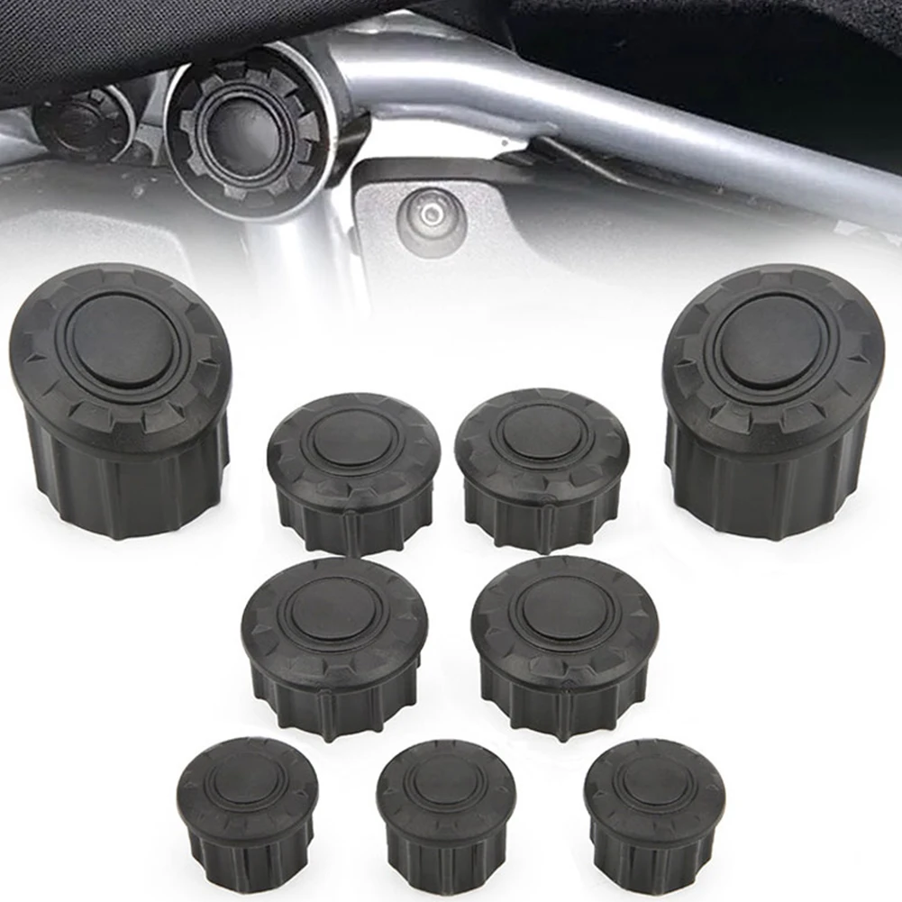 Motorcycle Frame Hole Caps Cover Plugs Body Frame Holes Protector Compatible For R1200GS/ADV R1250GS/ADV
Motorcycle Frame Hole Caps Cover Plugs Body Frame Holes Protector Compatible For R1200GS/ADV R1250GS/ADV