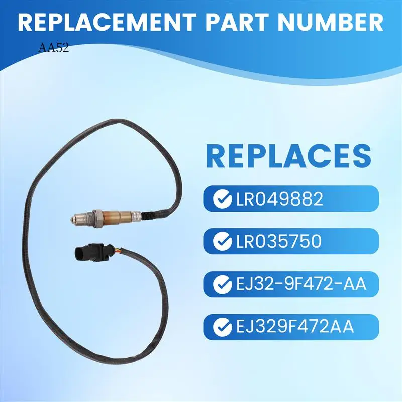 Датчик кислорода AS LR049882 LR035750 EJ32-9F472-AA для Land Rover Discovery Sport L550 EVOQUE Convertible L538 Jaguar XE 2.0
Датчик кислорода AS LR049882 LR035750 EJ32-9F472-AA для Land Rover Discovery Sport L550 EVOQUE Convertible L538 Jaguar XE 2.0