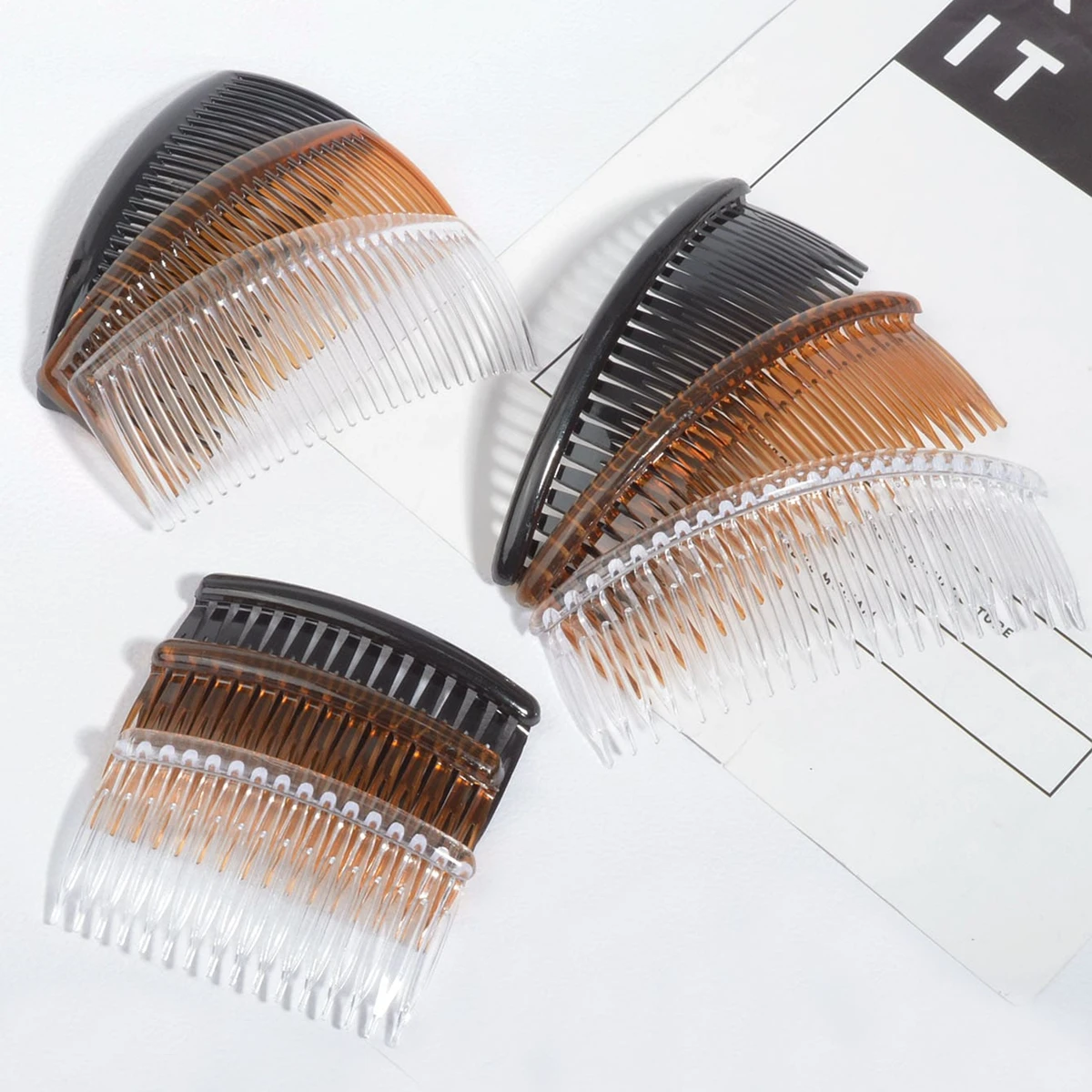 9-Piece Set of Stylish and Simple Hair Combs, Bangs Combs, Hair Clips, Women's Hair Accessories Suitable for Daily Casual Wear and Formal Attire
9-Piece Set of Stylish and Simple Hair Combs, Bangs Combs, Hair Clips, Women's Hair Accessories Suitable for Daily Casual Wear and Formal Attire