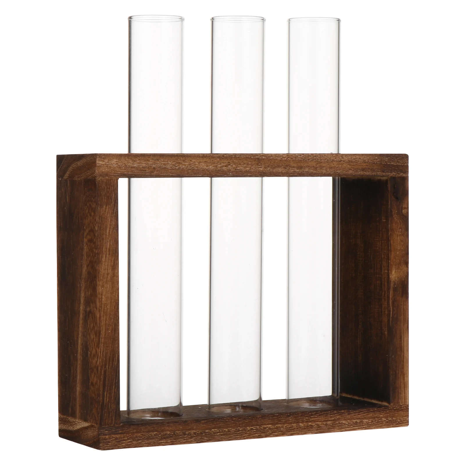 Round Mouth Test Tube Vase Transparent Water Planting Container Glass Flower Vase Home Decoration Natural Solid Wood Base
Round Mouth Test Tube Vase Transparent Water Planting Container Glass Flower Vase Home Decoration Natural Solid Wood Base