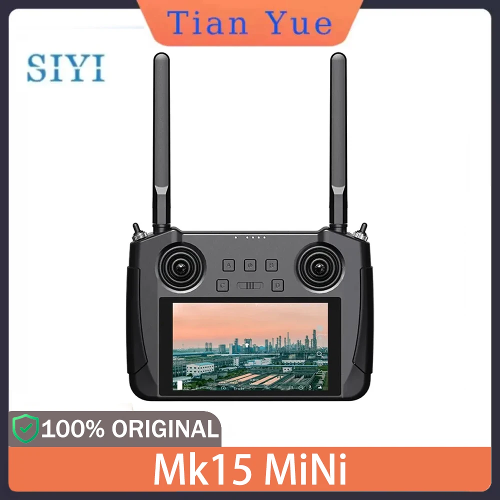 Ручной контроллер SIYI MK15 Mini HD 1080p FPV, диапазон 15 км для БПЛА UGV USV IP53, прочный инструмент управления предприятием
Ручной контроллер SIYI MK15 Mini HD 1080p FPV, диапазон 15 км для БПЛА UGV USV IP53, прочный инструмент управления предприятием