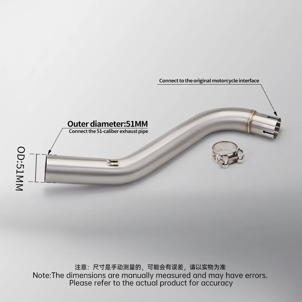 Средняя выхлопная труба мотоцикла из нержавеющей стали для Benelli 300 302S BJ300 Benelli BN600 TNT600 BN TNT600
Средняя выхлопная труба мотоцикла из нержавеющей стали для Benelli 300 302S BJ300 Benelli BN600 TNT600 BN TNT600