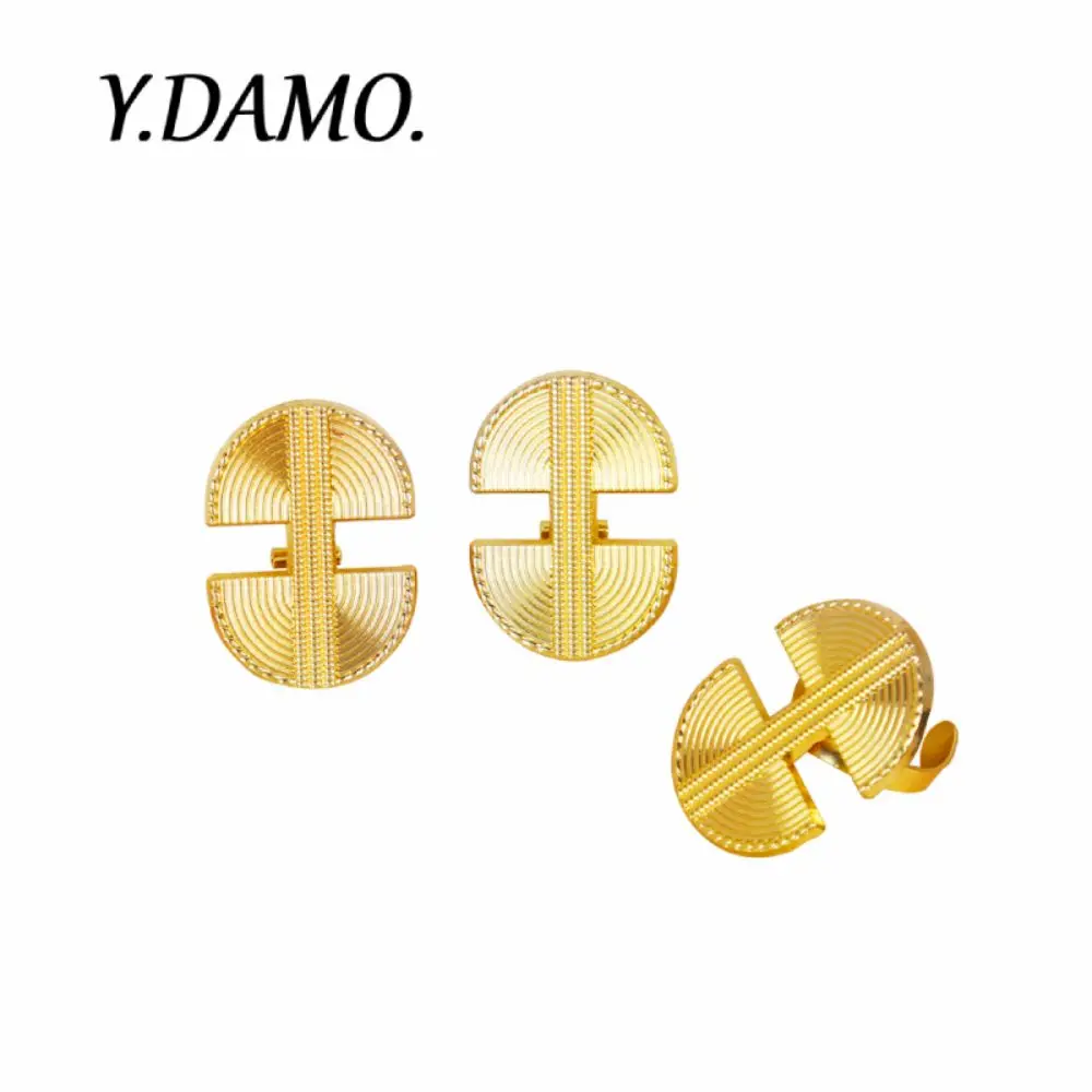 Damo Geometric Ring Earrings Fan-Shaped Irregular Gold Color Metal Style Two-Piece Set Open Ring Jewelry Set For Women Wholesale
Damo Geometric Ring Earrings Fan-Shaped Irregular Gold Color Metal Style Two-Piece Set Open Ring Jewelry Set For Women Wholesale
