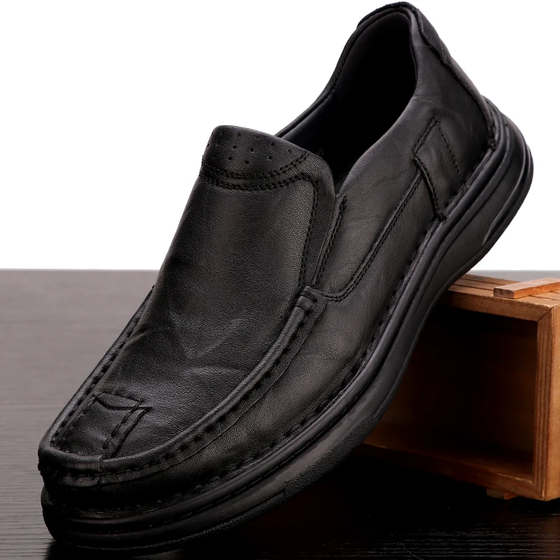 Новая кожаная повседневная кожаная мужская обувь без шнуровки Busin oes из воловьей кожи, дышащая, удобная, противоскользящая, широкая посадка
Новая кожаная повседневная кожаная мужская обувь без шнуровки Busin oes из воловьей кожи, дышащая, удобная, противоскользящая, широкая посадка