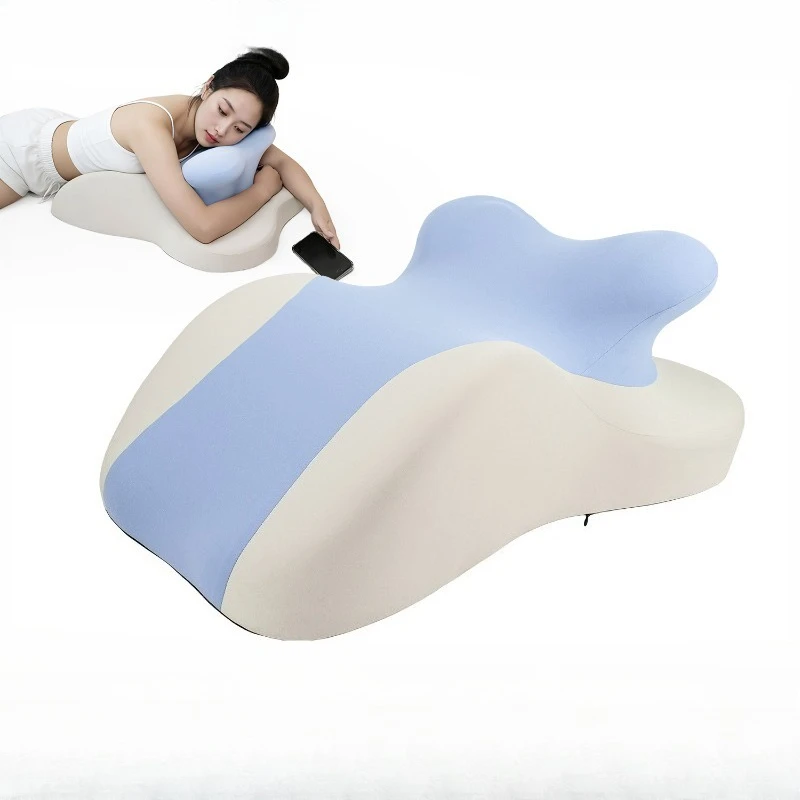 Breathable pillow in bed Adult prone lunch break artifact Lying at home, special pillow for reading drama.
Breathable pillow in bed Adult prone lunch break artifact Lying at home, special pillow for reading drama.