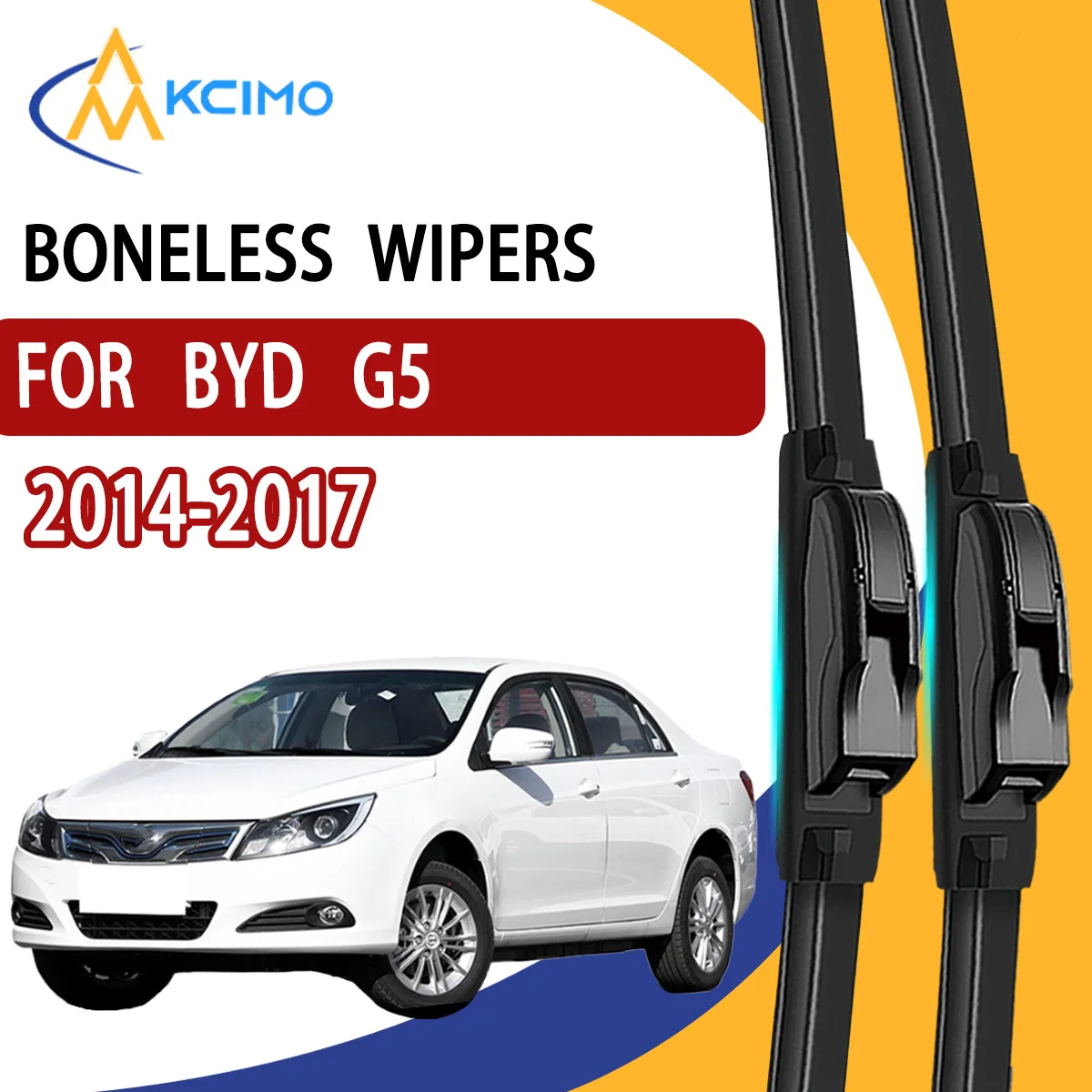 2Pcs Front Windshield Wiper Blades For BYD G5 2014-2017 Windscreen Window Car Accessories
2Pcs Front Windshield Wiper Blades For BYD G5 2014-2017 Windscreen Window Car Accessories