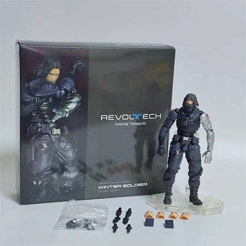 Revoltech Winter Soldier Action Figure Amazing Yamaguchi Captain America Venom Snake Figures PVC Movable Collectible Model Toys
Revoltech Winter Soldier Action Figure Amazing Yamaguchi Captain America Venom Snake Figures PVC Movable Collectible Model Toys