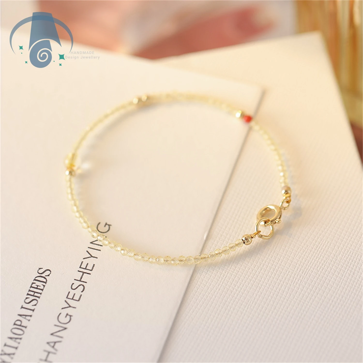 Delicate Thin Sliced Yellow Crystal Beads Bracelet Trendy Minimalist Design For Women Girls Natural Stone Handmade Jewelry Unise
Delicate Thin Sliced Yellow Crystal Beads Bracelet Trendy Minimalist Design For Women Girls Natural Stone Handmade Jewelry Unise